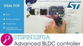 STSPIN32F0A, Integrated motor driver with brushless DC controller and 32-bit microcontroller