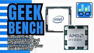 Geekbench Benchmark & Fastest CPUs #intel #amd #geekbench @3DGAMEMAN