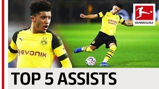 Jadon Sancho - Top 5 Assists So Far ...