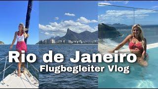 First time in Rio de Janeiro - Segelboottour und Copacabana / Flugbegleiter-vlog /andreaabaam