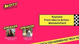 From Idea to Action: WomenInTech, a safe place to find inspiration, knowledge, and roles models