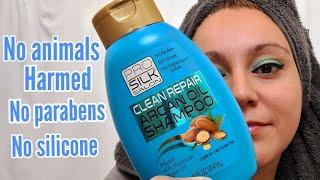 Pro silk salon clean repair argan oil shampoo from Dollar tree #review