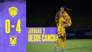  Resumen Desde Cancha | Juárez 0 - 4 Tigres | Apertura 2023