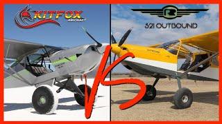 Kitfox vs RANS S-21 Outbound