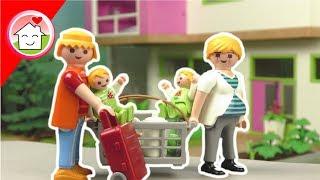 Playmobil Film deutsch - Umzug in die Luxusvilla - Geschichte für Kinder von Familie Hauser