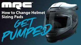 How to Install MRC Helmet Size Pads