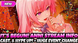 *IT'S BEGUN BOIS!!!* BRAND NEW ANNI STREAM INFO! CAST, HYPE UP & HUGE EVENT CHANGE (Nikke Goddess