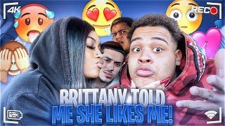 I CAN'T BELIEVE BRITTANY SAID SHE LIKES ME! *MUST WATCH*