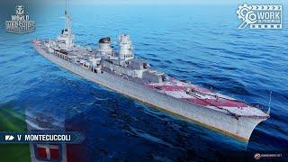 World of warships / Raimondo Montecuccoli / Italian /  Tier V / cruiser.