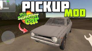 МОД НА ПИКАП MY SUMMER CAR ВЕРСИЯ НА АНДРОИД ОБЗОР PICKUP MOD MY SUMMER CAR MOBILE VERSION 2024