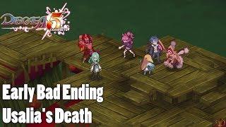 Disgaea 5 Complete - Early Bad Ending, Usalia's Death