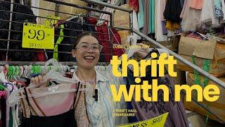 Let's thrift in Cubao! ️‍ Explore this HUGE ukay + thrift haul