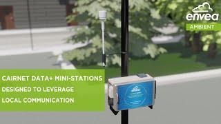 ENVEA Cairnet DATA+ mini stations for ambient air quality monitoring