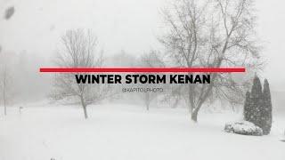 Winter Storm Kenan - Blizzard in Franklin, MA