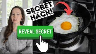 How to Cook Sunny Side Up Egg PERFECTLY! NO Runny Whites!