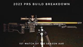 2023 PRS Match Rifle Breakdown / First Match Thoughts | Curtis Custom Valor, MDT ACC Elite, 6GT