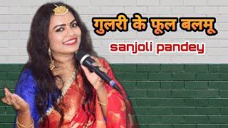 गुलरी के फूल बलमू | धुन अमवा महुईया के झूमे डरिया | sanjoli pandey