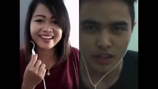 mata marchhuki kyaho thuli nepali cover song by indonesien girl syania and nepales boy diken limbu