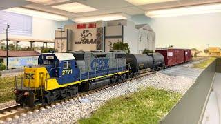 Lance Mindheim's CSX Downtown Spur Layout in HO Scale - Operations!