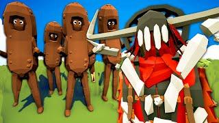 I Bullied Strong Units With Pewp - Totally Accurate Battle Simulator (TABS)