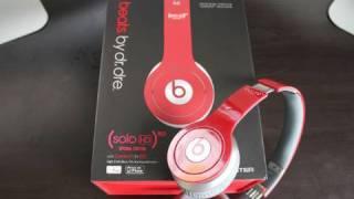 Beats by Dr. Dre (Solo HD) Unboxing