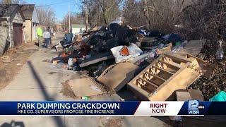 Illegal dumping in Milwaukee County parks could cost you $5,000