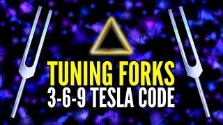 Transform Your Life with Nikola Tesla's Frequencies 3️⃣6️⃣9️⃣ Tuning Forks