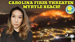 Mysterious FIRES Engulf South Carolina and North Carolina Overnight!