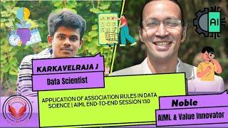 Application of Association Rules in Data Science | AIML End-to-End Session 130