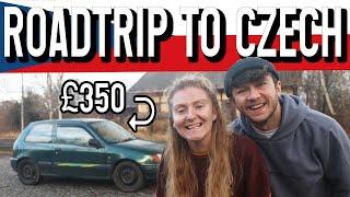 Driving our £350 Toyota to CZECH REPUBLIC - BEER SPA ROADTRIP