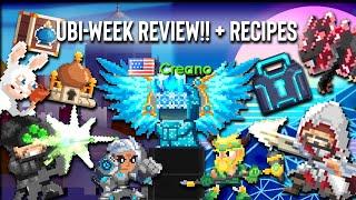 UBI-WEEK ALL ITEMS REVIEW + RECIPES (WORTH IT!!?) | Growtopia