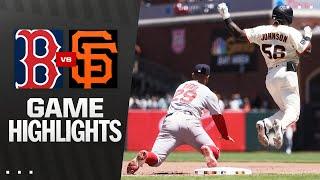 레드삭스 vs. 자이언츠 경기 하이라이트 (2025년 6월 21일) | MLB 하이라이트