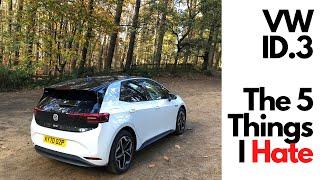 VW ID3 - the 5 things I Hate about it - Volkswagen ID.3 1st Edition Review