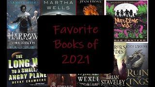 Favorite Books of 2021 - Top 10 SFF Reads of the Year