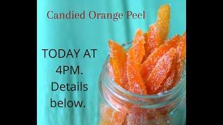 Candied Orange Peel