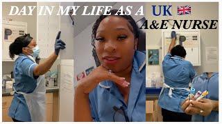 VLOG: DAY IN MY LIFE AS A UK  A&E NURSE | NIGHT SHIFT ROUTINE |12.5 HOUR SHIFT | NURSE_BELLINDA.