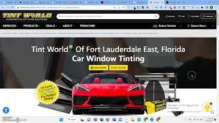 Jonathan Window Tint Website & SEO Audit