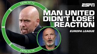 IMPORTANT MAN UNITED DIDN'T LOSE!  - Ian Darke's REACTION to Man United's draw | ESPN FC