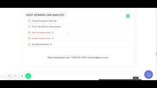 Instant SEO Checker - Root Domain Link Analysis