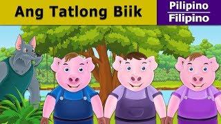 Ang Tatlong Biik | Three Little Pigs in Filipino | Mga Kwentong Pambata | @FilipinoFairyTales