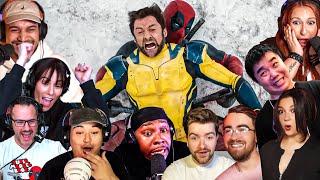 TOP "Deadpool VS Wolverine Fight Scene" Reactions! Deadpool & Wolverine Movie Reaction