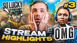 MY TEAMMATE SAYS I'M LUCKY?!? | Stream Highlights #3