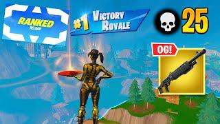 Fortnite Ranked Reload | High Kill Solo vs Squads OG Gameplay (Keyboard & Mouse)