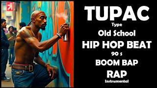  Old School Hip Hop Beat | 90s Boom Bap Rap Instrumental | Tupac Type Beat | 2025