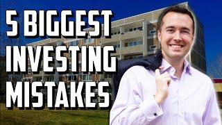 5 Biggest Mistakes: Passive Investing in Multifamily Real Estate Syndication & Funds