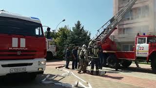 Пожар в санатории Коралл