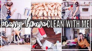 ULTIMATE SMALL HOUSE CLEAN WITH ME | MESSY CLEANING MOTIVATION 2021 | Brianne Walter Homemaking