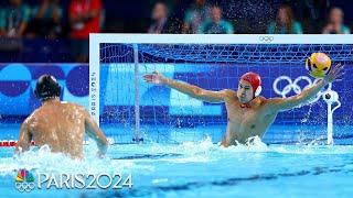 Adrian Weinberg was a BRICK WALL to help U.S. men's water polo win bronze | Paris Olympics