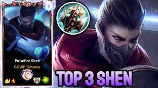 WILD RIFT SHEN - TOP 3 SHEN GAMEPLAY - GRANDMASTER RANKED