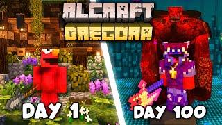 I Survived 100 Days in RLCraft Dregora